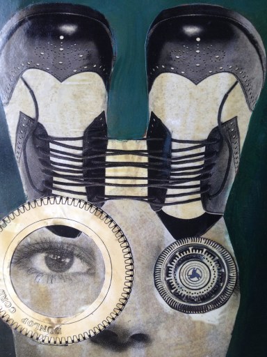 VITTORIA RUTIGLIANO SD 33X48 THE SHOES ON MY HEAD DET