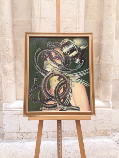 VITTORIA RUTIGLIANO SD 46X55 DONNA CON TUBI III